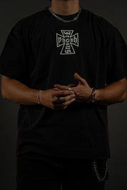 Christ Marked "PREMIUM" Tee in Vintage Black