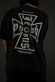 Christ Marked "PREMIUM" Tee in Vintage Black