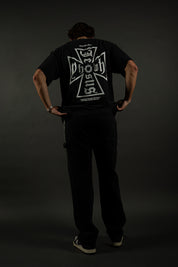 Christ Marked "PREMIUM" Tee in Vintage Black