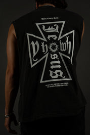 Christ Marked "PREMIUM" Cutoff in Vintage Black