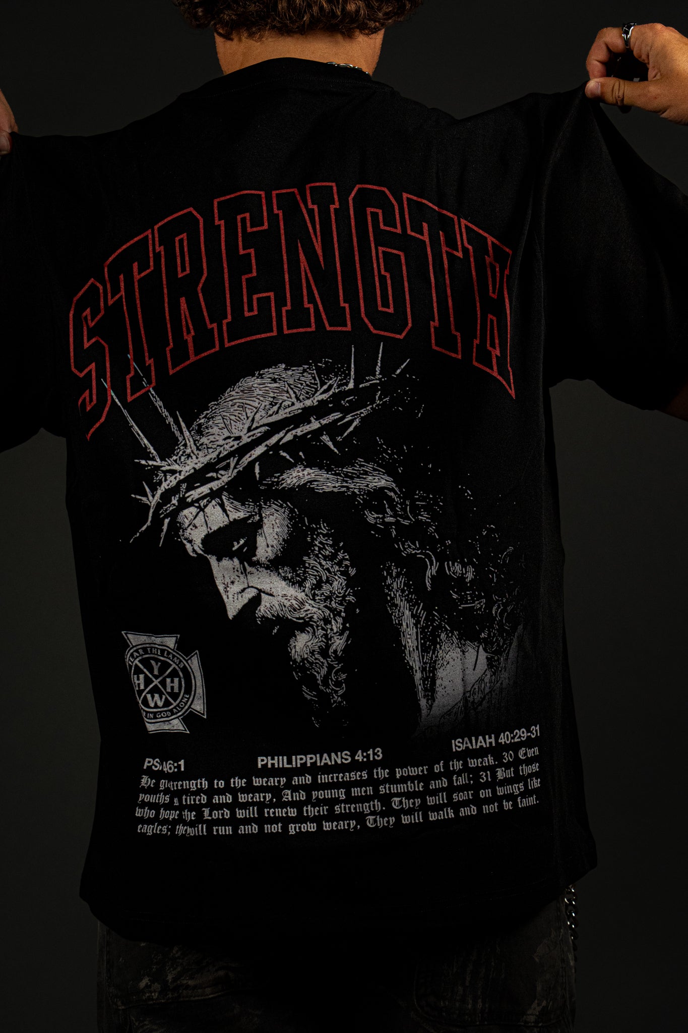 Strength "Premium" Tee in Black