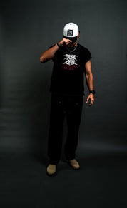 Crowned in Thorns "Warrior Cut" Tee in Black