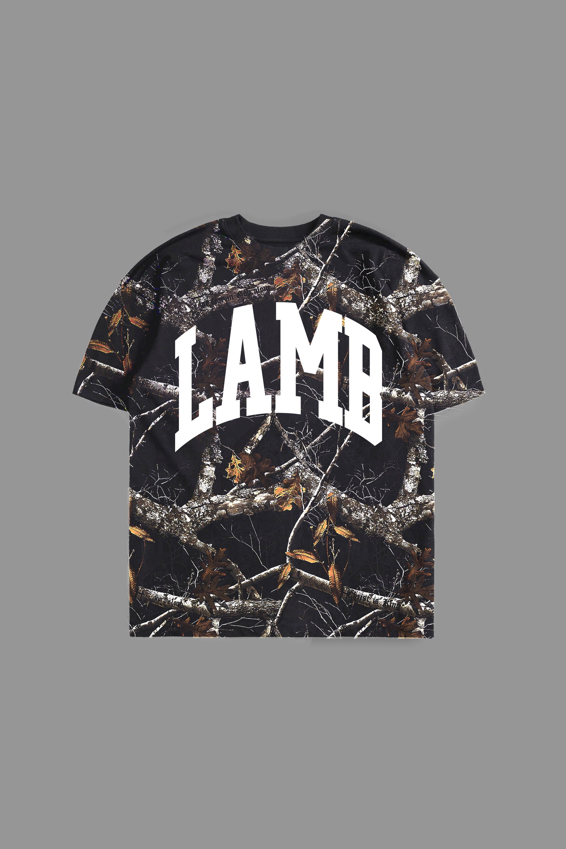Lamb "PREMIUM" Tee in Cross Wood