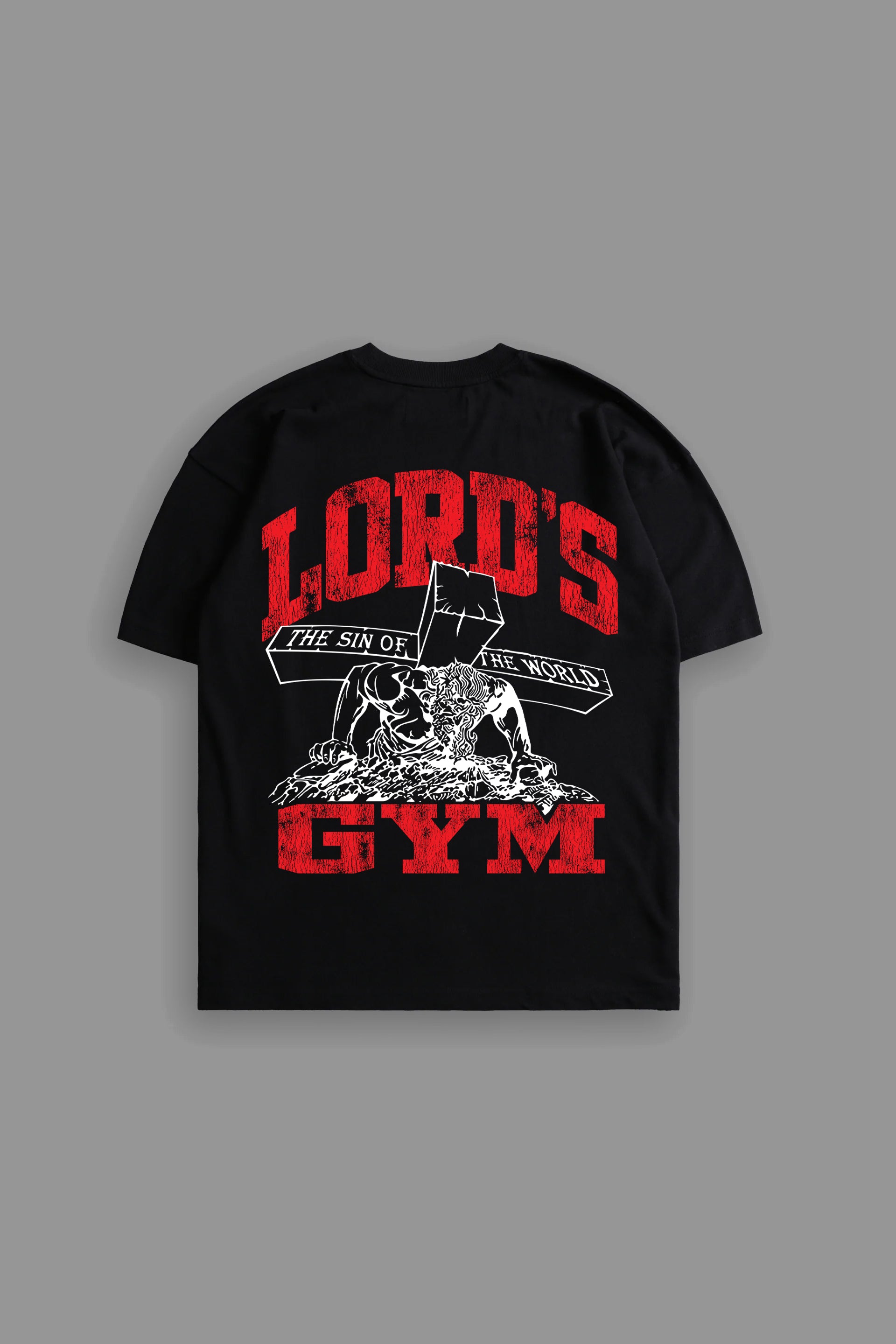 LORD'S GYM "PREMIUM" Tee in BLACK