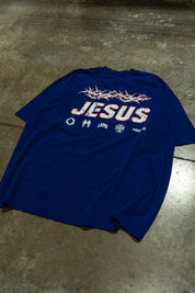 Race For Souls "PREMIUM" Tee in Cobalt Blue