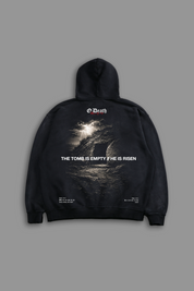 Death Defeated "Faded" Hoodie in Black