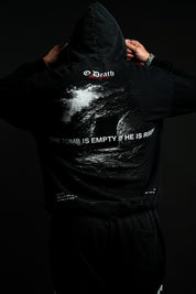 Death Defeated "Faded" Hoodie in Black