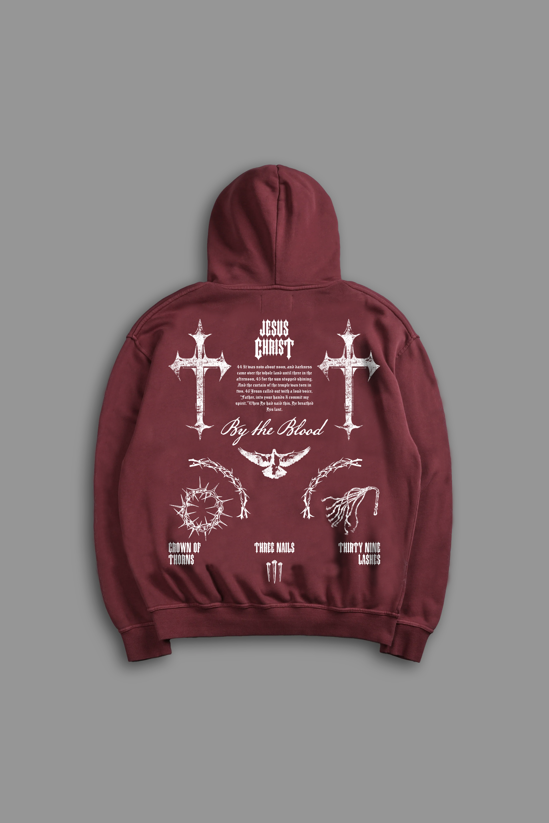 Tools "Faded" Hoodie in By the Blood Red