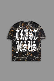 Trust Jesus "PREMIUM" Tee in Cross Wood