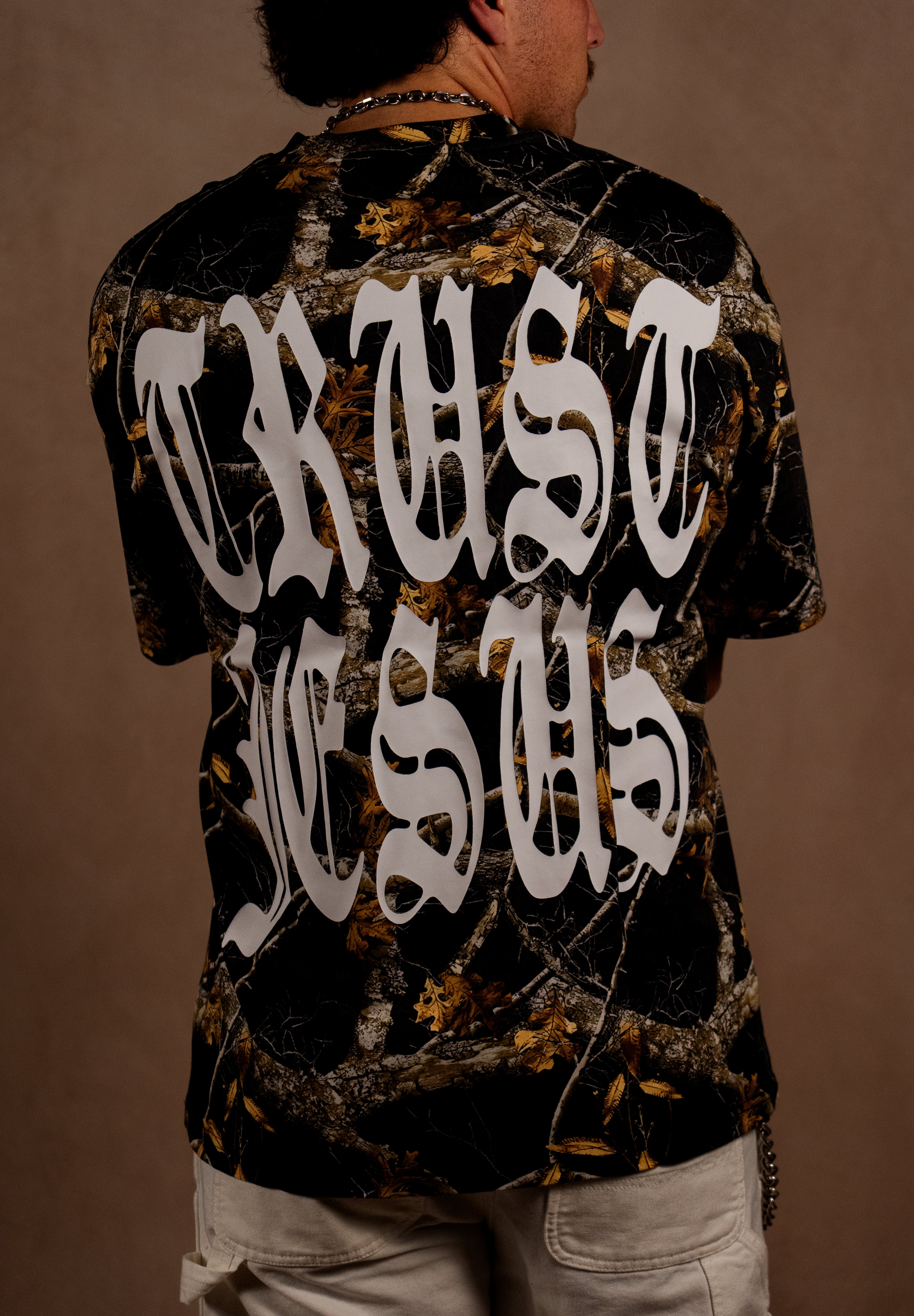 Trust Jesus "PREMIUM" Tee in Cross Wood