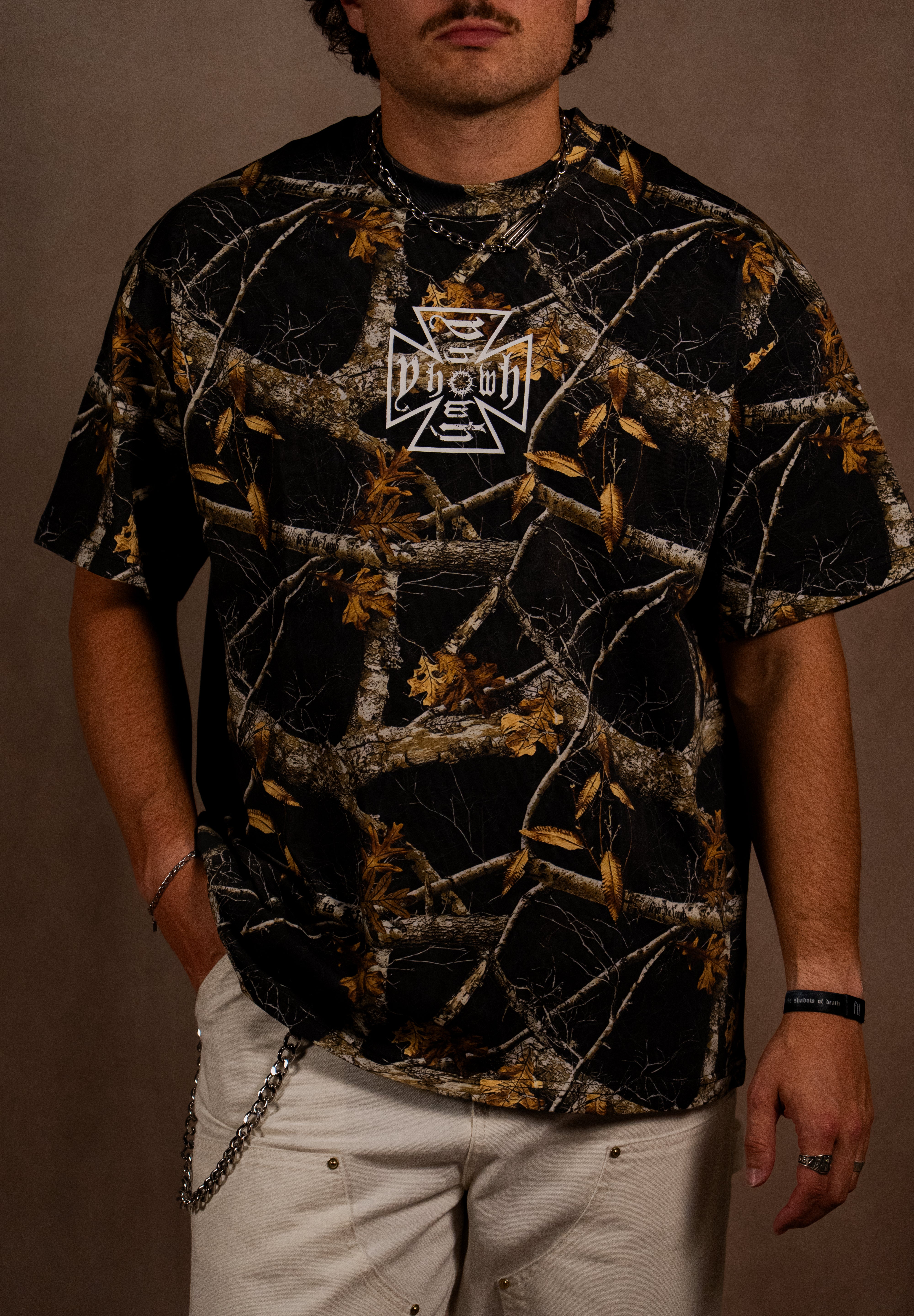 Trust Jesus "PREMIUM" Tee in Cross Wood