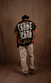 Trust Jesus "PREMIUM" Tee in Cross Wood