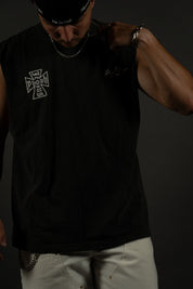 Until Every Soul "PREMIUM" Cutoff in Vintage Black