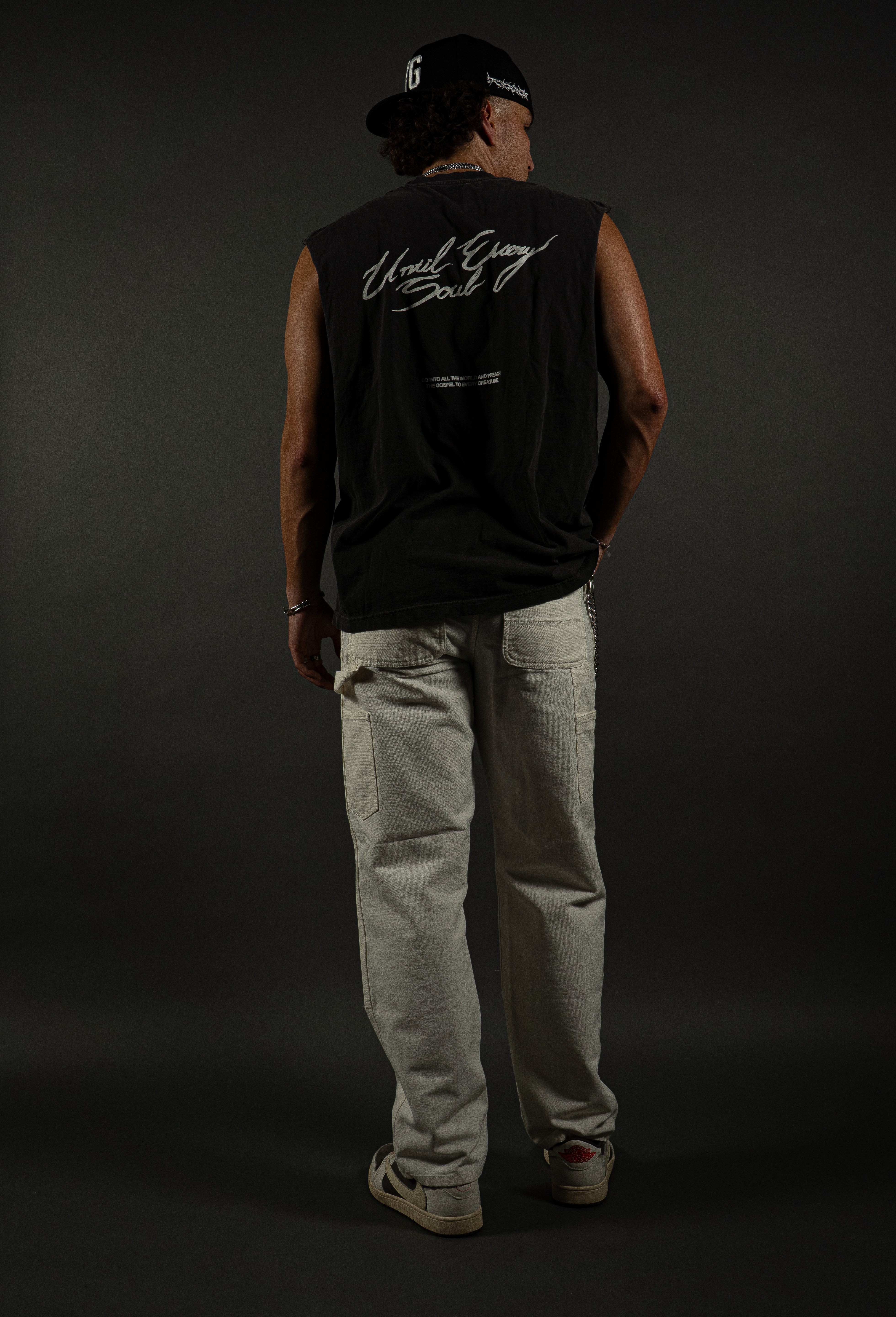 Until Every Soul "PREMIUM" Cutoff in Vintage Black