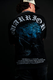 Warrior "Faded" Tee in Black