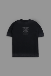 Warrior "Faded" Tee in Black