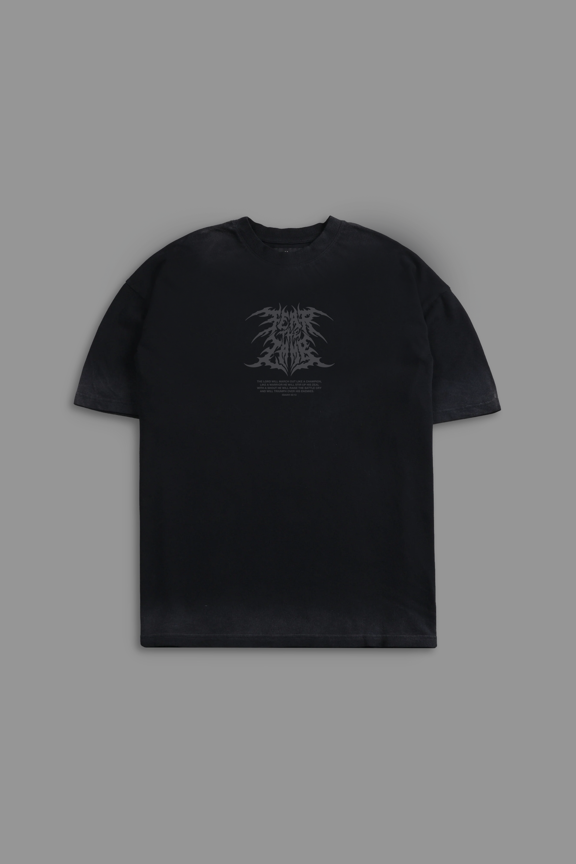 Warrior "Faded" Tee in Black
