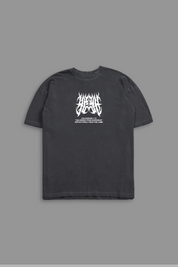 Chrome YHWH "Faded" Tee in Gray