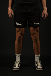 YHWH "Active" Shorts in Black