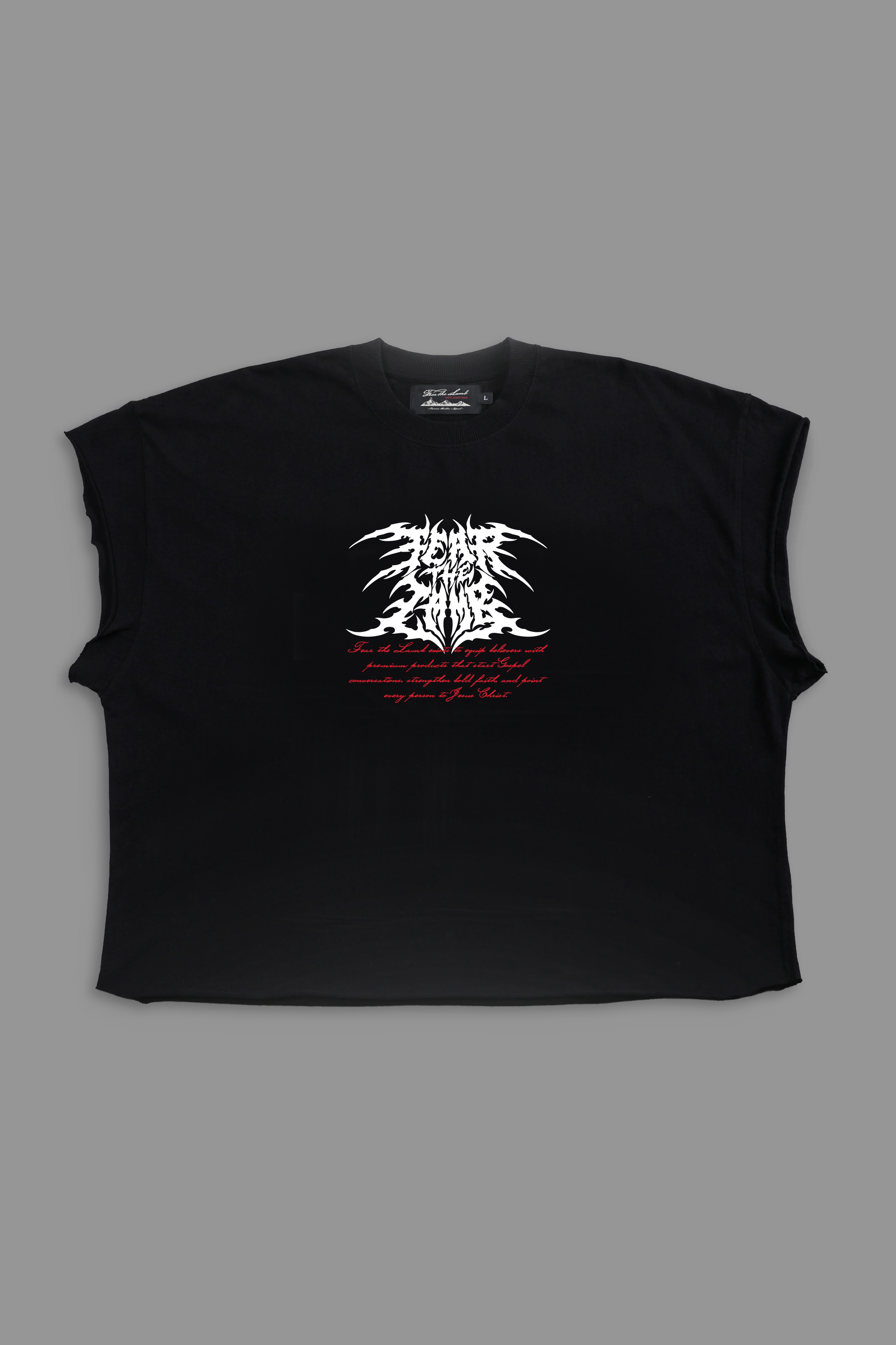Crowned in Thorns "Warrior Cut" Tee in Black