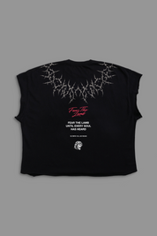 Crowned in Thorns "Warrior Cut" Tee in Black