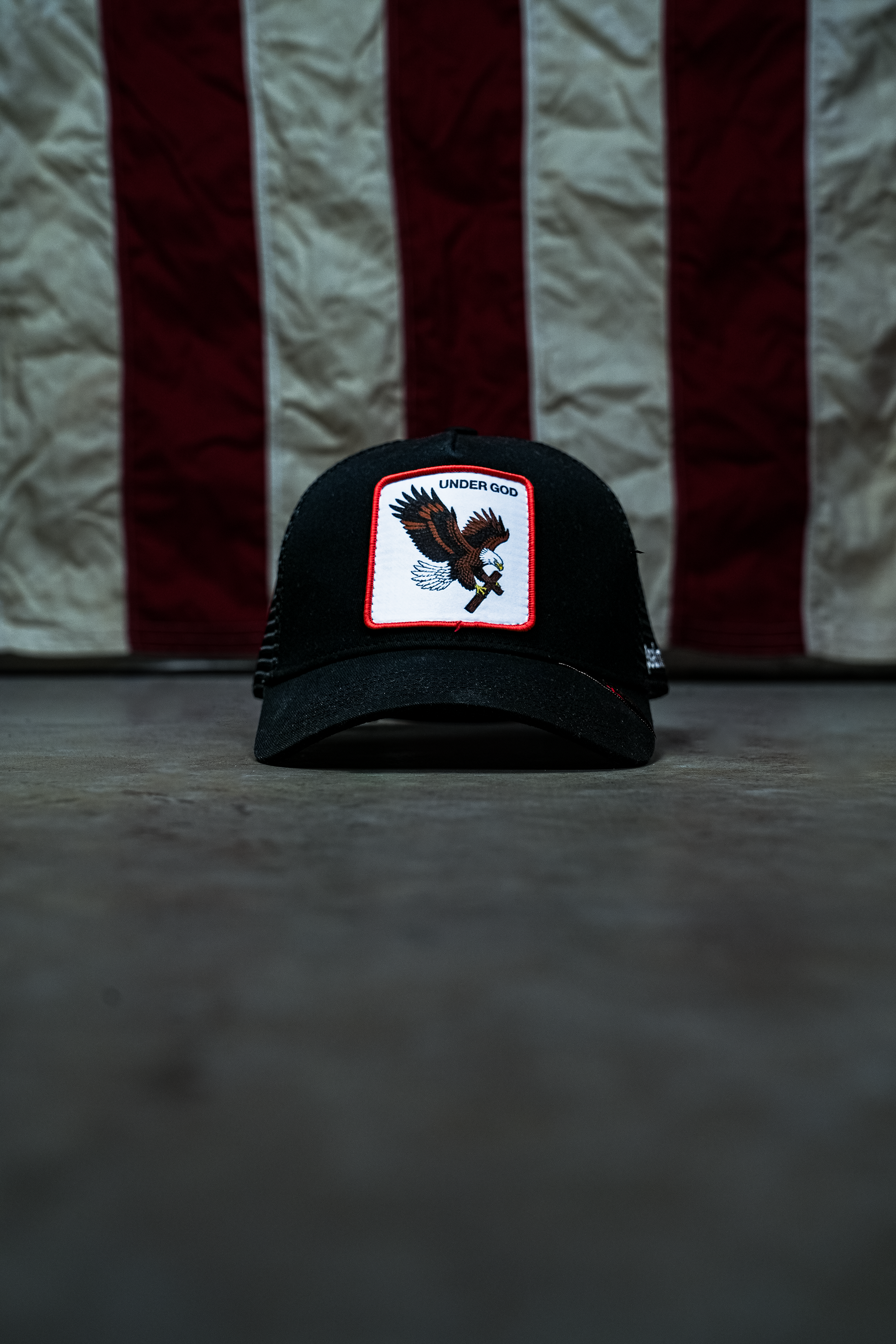 Under God Patch Hat in Black (PRE ORDER)
