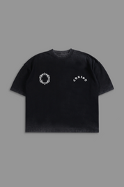 The Christ “Grunge Hem” Tee in Black
