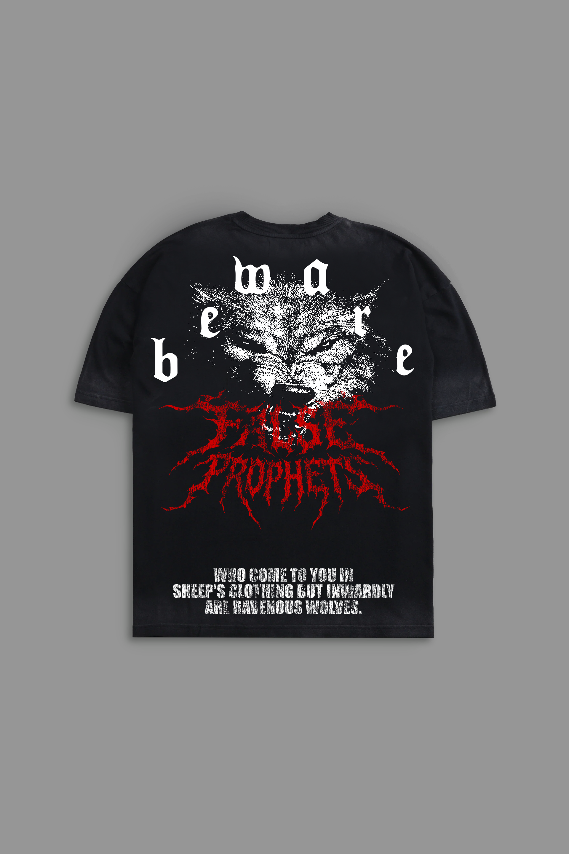 Ravenous "Faded" Tee in Black