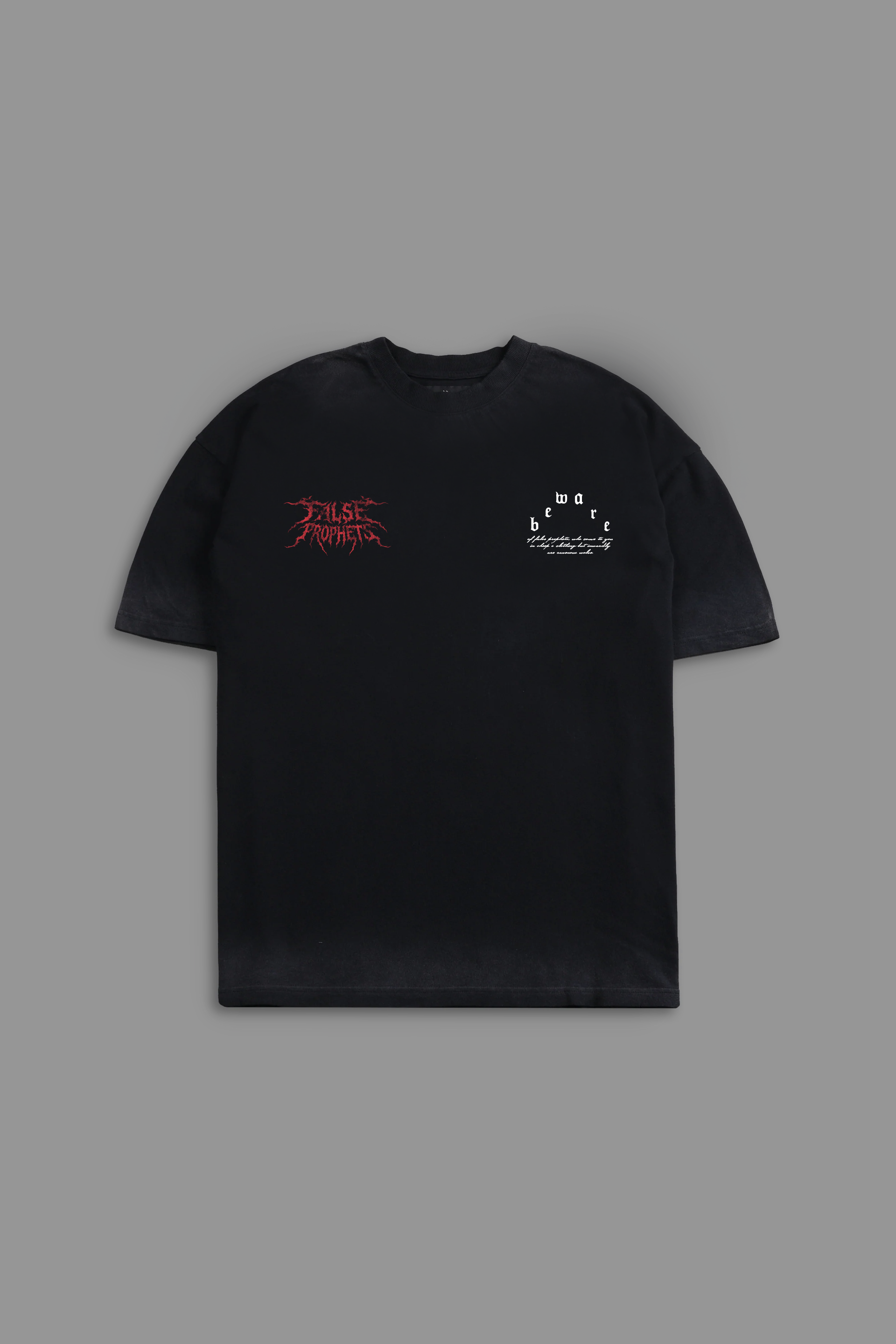 Ravenous "Faded" Tee in Black