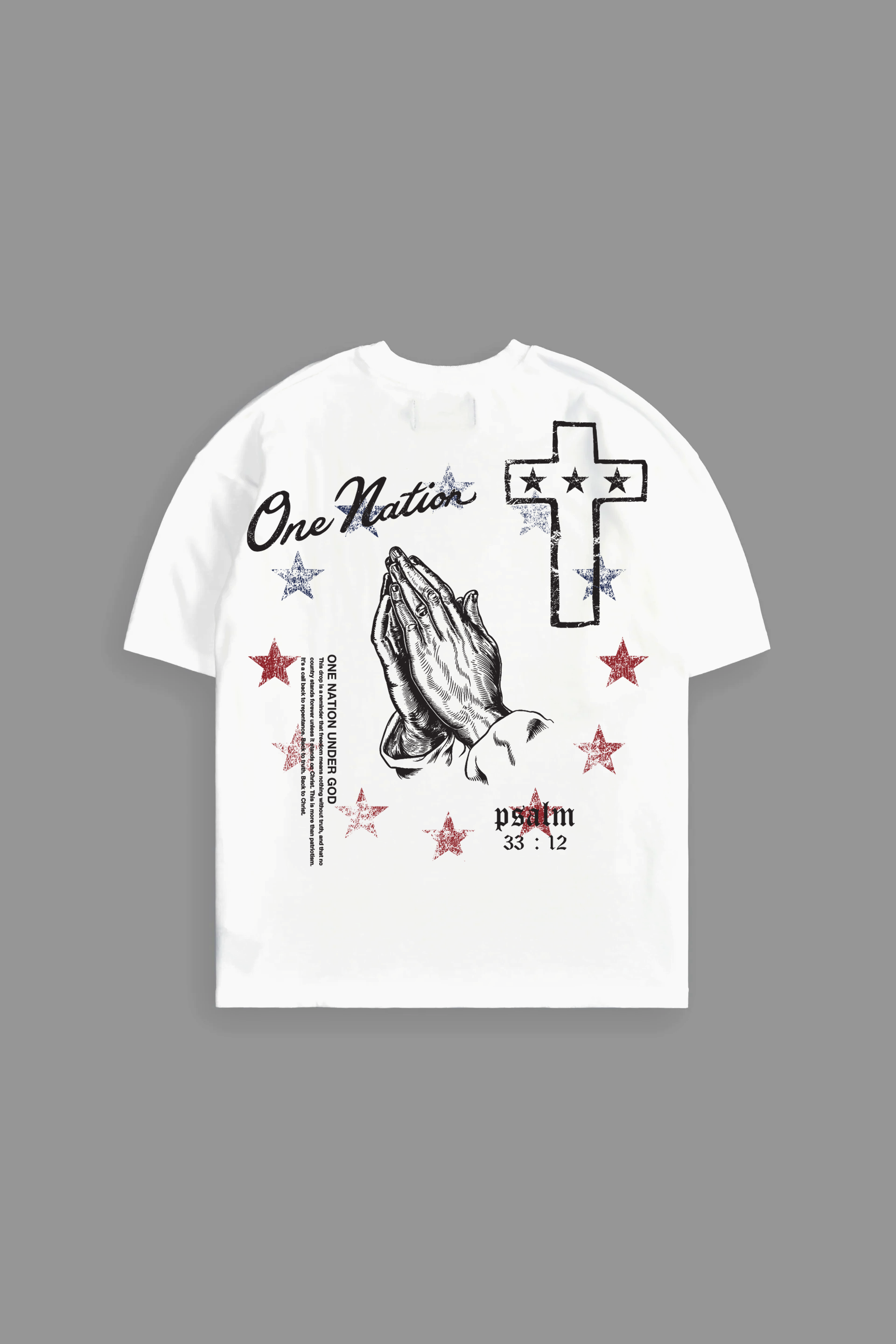Blessed Nation "PREMIUM" Tee in White