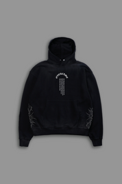 Overcame "Faded" Hoodie in Black