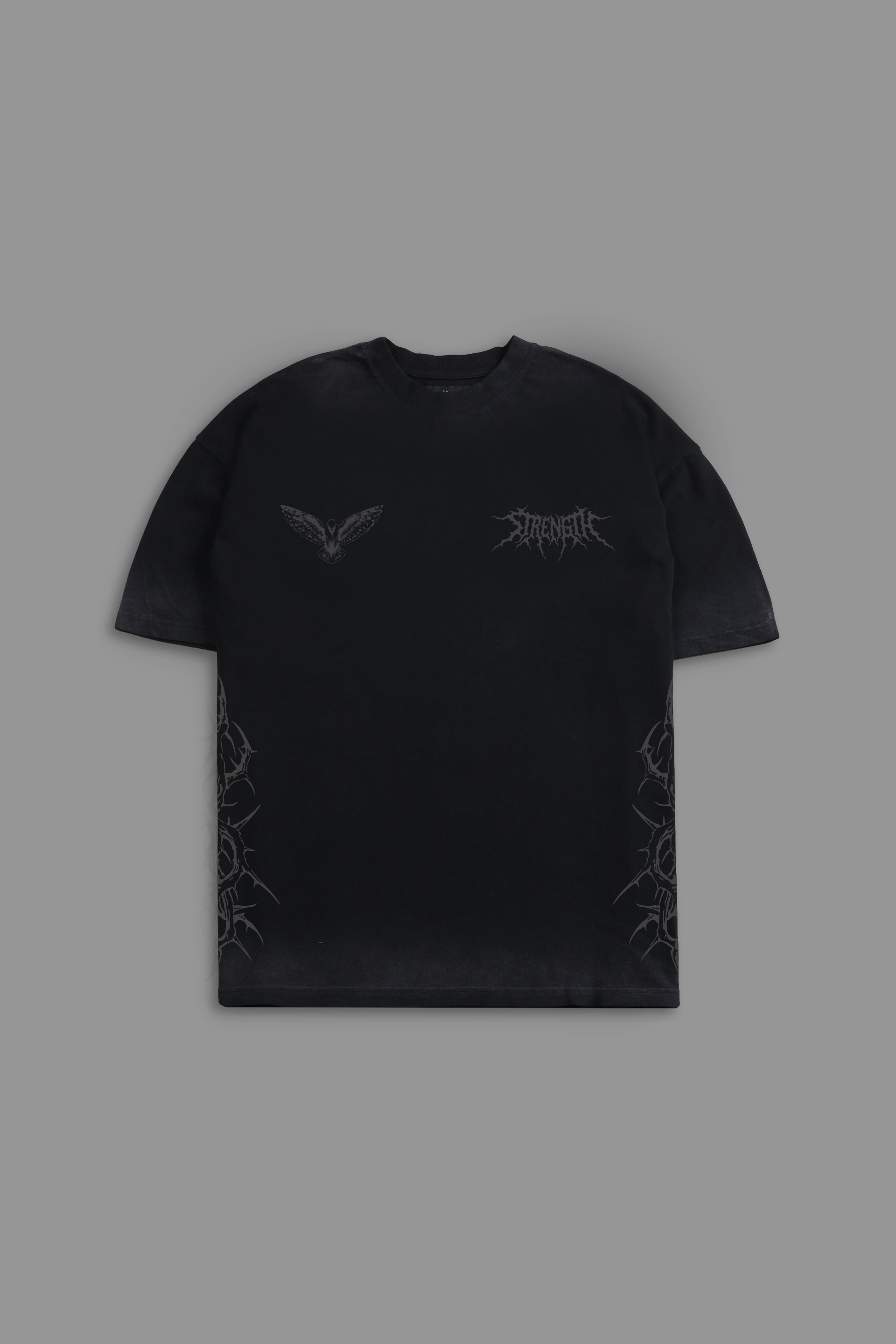 Samson "Faded" Tee in Black