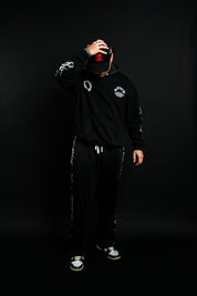 Death to Life "Faded" Hoodie in Black