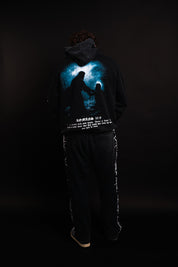 Death to Life "Faded" Hoodie in Black