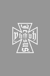 Christ Marked Decal in White