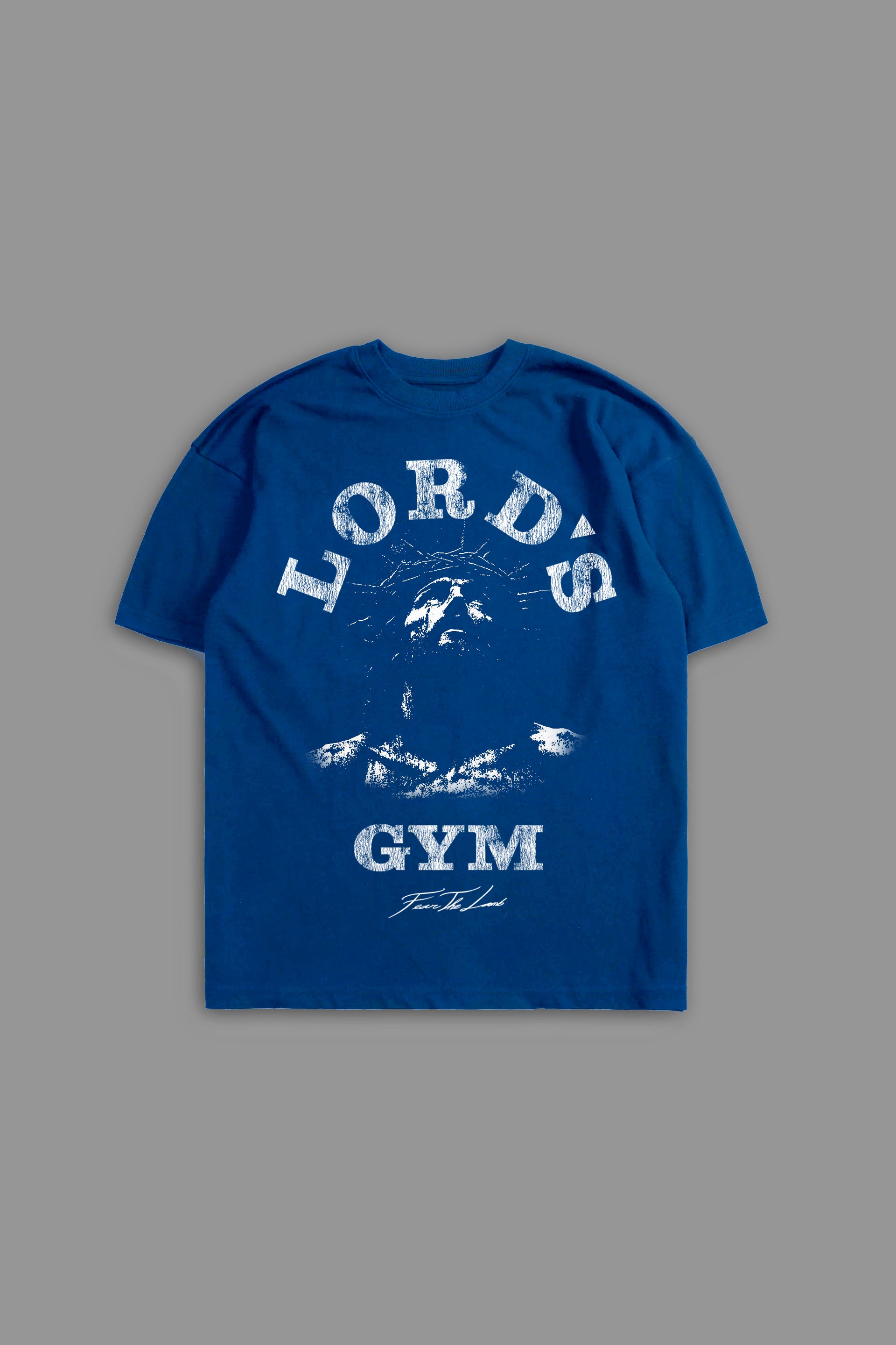 Lord's Gym "Premium" Tee in Cobalt Blue