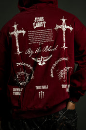 Tools "Faded" Hoodie in By the Blood Red