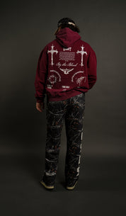 Tools "Faded" Hoodie in By the Blood Red