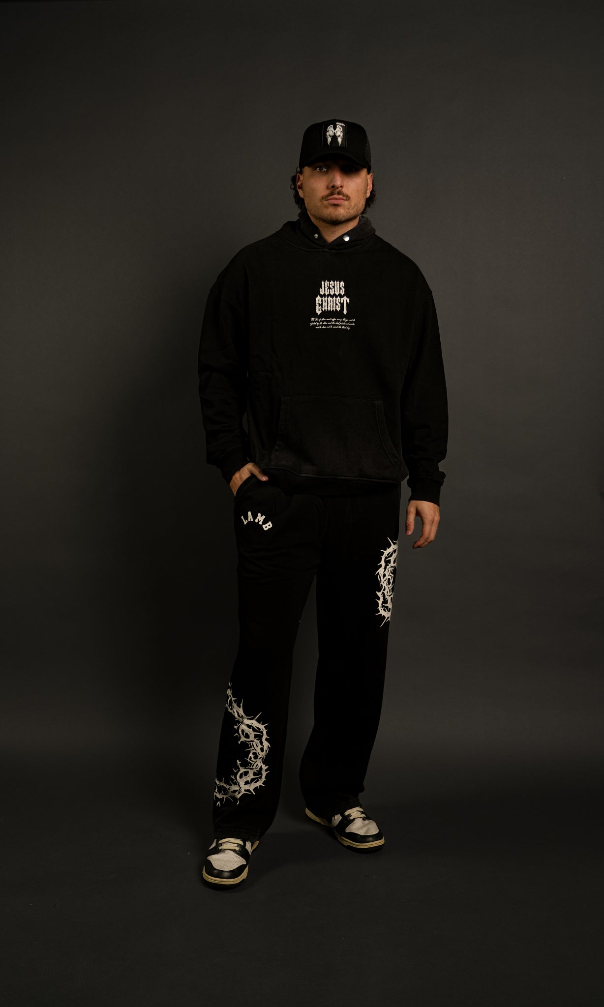 Tools "Faded" Hoodie in Black