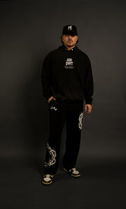 Tools "Faded" Hoodie in Black